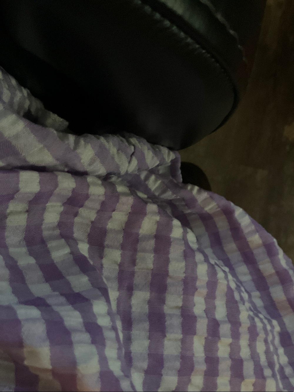 Purple Striped Kids Toy Blanket - Brand Unspecified